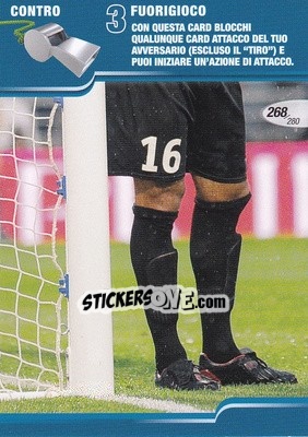 Sticker Fuorigioco - Calciatori Challenge 2008-2009 - Panini