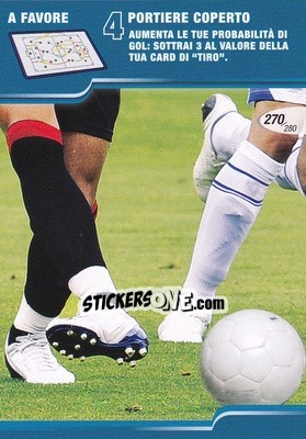 Sticker Portiere coperto - Calciatori Challenge 2008-2009 - Panini