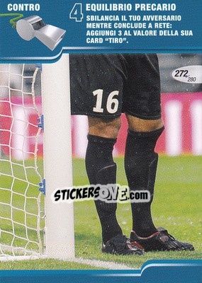 Sticker Equilibrio precario - Calciatori Challenge 2008-2009 - Panini