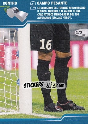 Sticker Campo pesante - Calciatori Challenge 2008-2009 - Panini