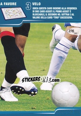 Sticker Velo - Calciatori Challenge 2008-2009 n. 276 - Panini