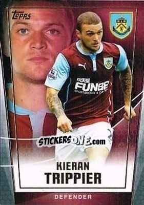 Sticker Kieran Trippier - Premier Club 2014-2015 n. 16 - Topps