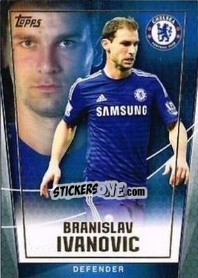 Sticker Branislav Ivanovic - Premier Club 2014-2015 n. 22 - Topps