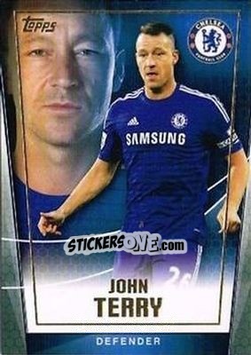 Sticker John Terry - Premier Club 2014-2015 n. 24 - Topps