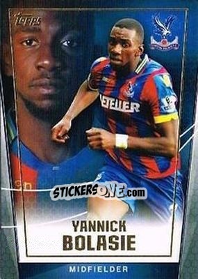 Sticker Yannick Bolasie - Premier Club 2014-2015 n. 33 - Topps