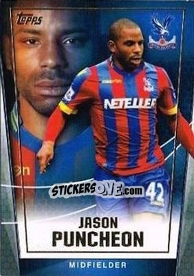 Sticker Jason Puncheon - Premier Club 2014-2015 n. 34 - Topps