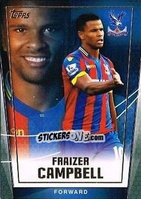 Sticker Fraizer Campbell - Premier Club 2014-2015 n. 35 - Topps