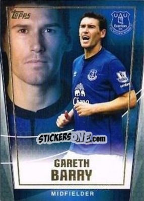 Sticker Gareth Barry - Premier Club 2014-2015 - Topps