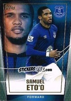 Sticker Samuel Eto'o - Premier Club 2014-2015 n. 41 - Topps