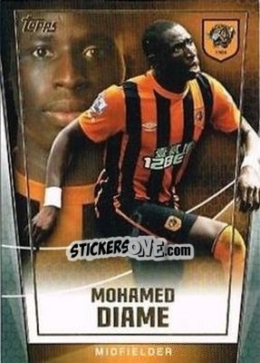 Sticker Mohamed Diame - Premier Club 2014-2015 n. 47 - Topps