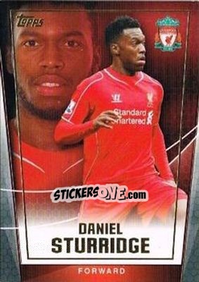 Sticker Daniel Sturridge - Premier Club 2014-2015 n. 63 - Topps