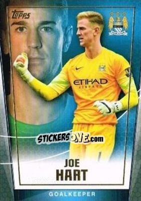 Sticker Joe Hart - Premier Club 2014-2015 n. 64 - Topps