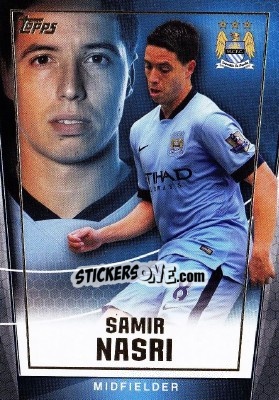 Sticker Samir Nasri - Premier Club 2014-2015 n. 68 - Topps