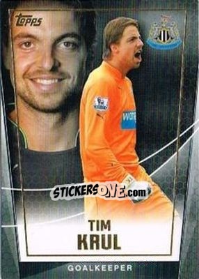 Sticker Tim Krul - Premier Club 2014-2015 n. 78 - Topps