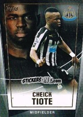 Sticker Cheick Tiote - Premier Club 2014-2015 n. 79 - Topps