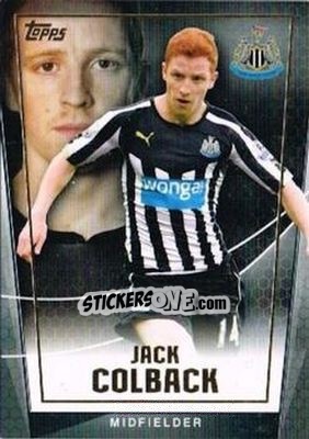 Sticker Jack Colback - Premier Club 2014-2015 - Topps