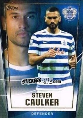 Sticker Steven Caulker - Premier Club 2014-2015 - Topps