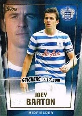 Sticker Joey Barton - Premier Club 2014-2015 n. 87 - Topps