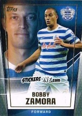 Sticker Bobby Zamora - Premier Club 2014-2015 n. 90 - Topps