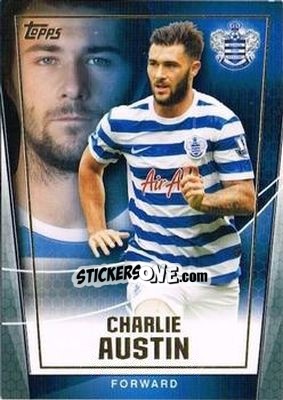 Sticker Charlie Austin - Premier Club 2014-2015 n. 91 - Topps