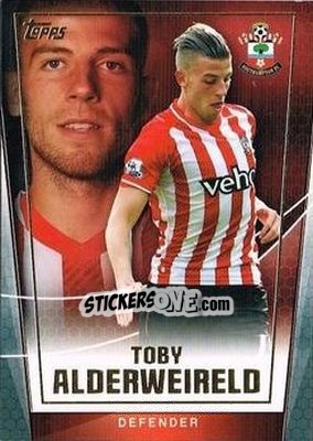 Sticker Toby Alderweireld - Premier Club 2014-2015 n. 94 - Topps