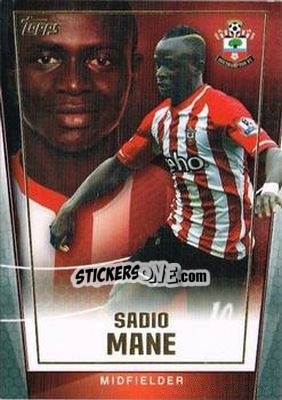 Cromo Sadio Mane - Premier Club 2014-2015 - Topps