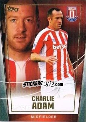 Sticker Charlie Adam - Premier Club 2014-2015 n. 102 - Topps