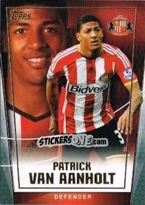 Sticker Patrick van Aanholt - Premier Club 2014-2015 n. 108 - Topps