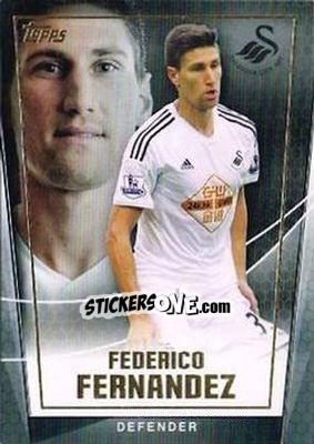 Sticker Federico Fernandez - Premier Club 2014-2015 n. 114 - Topps