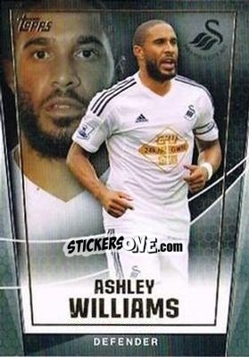 Sticker Ashley Williams - Premier Club 2014-2015 - Topps
