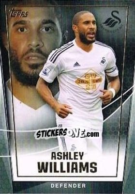 Sticker Ashley Williams - Premier Club 2014-2015 n. 115 - Topps