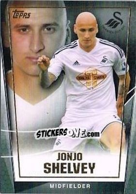 Sticker Jonjo Shelvey - Premier Club 2014-2015 n. 117 - Topps