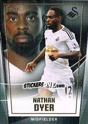 Figurina Nathan Dyer - Premier Club 2014-2015 - Topps