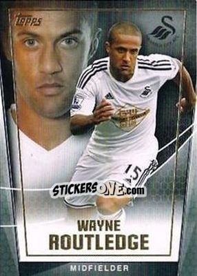 Sticker Wayne Routledge - Premier Club 2014-2015 n. 119 - Topps