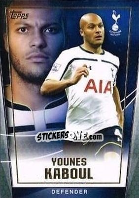 Sticker Younes Kaboul - Premier Club 2014-2015 n. 121 - Topps
