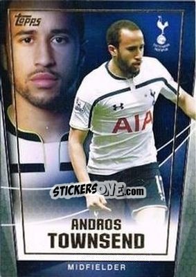 Sticker Andros Townsend - Premier Club 2014-2015 n. 125 - Topps