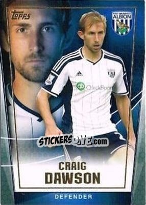 Sticker Craig Dawson - Premier Club 2014-2015 - Topps