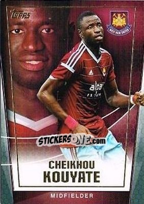 Sticker Cheikhou Kouyate - Premier Club 2014-2015 n. 136 - Topps