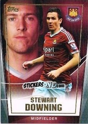 Sticker Stewart Downing - Premier Club 2014-2015 - Topps