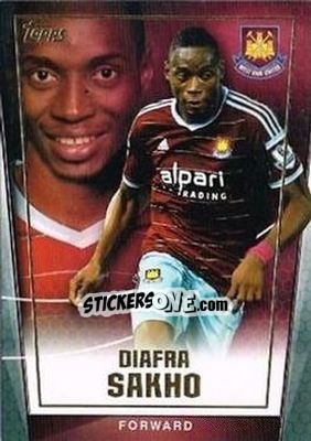 Sticker Diafra Sakho - Premier Club 2014-2015 n. 140 - Topps