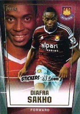 Figurina Diafra Sakho - Premier Club 2014-2015 - Topps