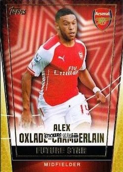 Sticker Alex Oxlade-Chamberlain - Premier Club 2014-2015 n. 141 - Topps