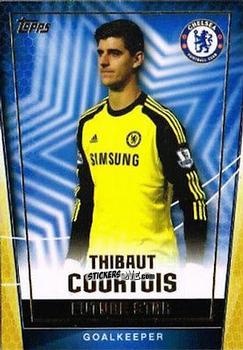 Sticker Thibaut Courtois - Premier Club 2014-2015 n. 142 - Topps