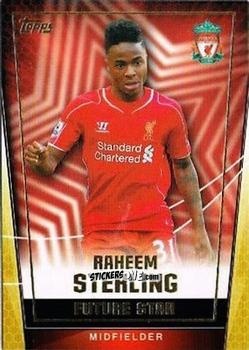 Sticker Raheem Sterling - Premier Club 2014-2015 n. 146 - Topps