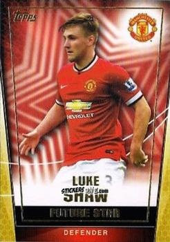 Sticker Luke Shaw - Premier Club 2014-2015 n. 147 - Topps