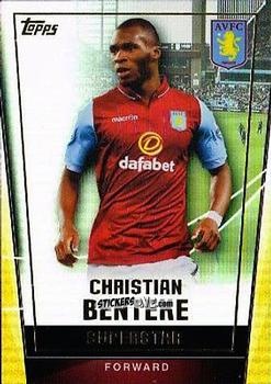 Sticker Christian Benteke - Premier Club 2014-2015 n. 152 - Topps