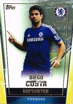 Sticker Diego Costa - Premier Club 2014-2015 n. 154 - Topps