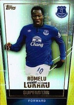 Sticker Romelu Lukaku - Premier Club 2014-2015 n. 156 - Topps