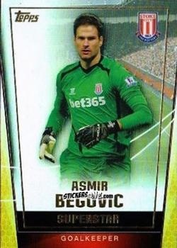 Figurina Asmir Begovic - Premier Club 2014-2015 n. 165 - Topps