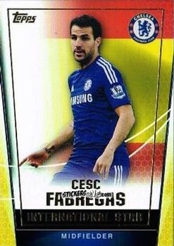 Sticker Cesc Fabregas - Premier Club 2014-2015 n. 172 - Topps